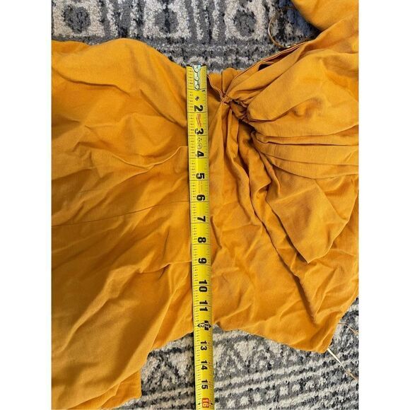 c/meo collective - show them the shoulder jumpsuit pantsuit wide leg wrap size 2 - Picture 12 of 12